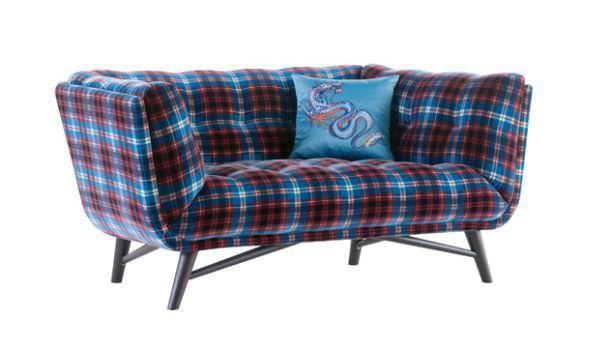 divano in tartan